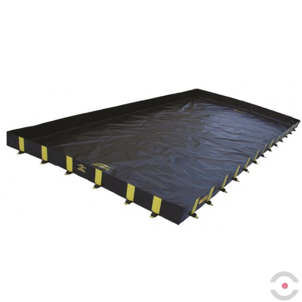 Wanna wychwytowa elastyczna Justrite 16981 l, beczka 148*200 l, Rigid-Lock QuickBerm XT, EU