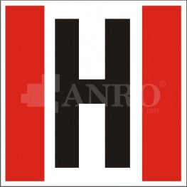 Znak ppoż Hydrant zewnętrzny 200x200mm P (28P)
