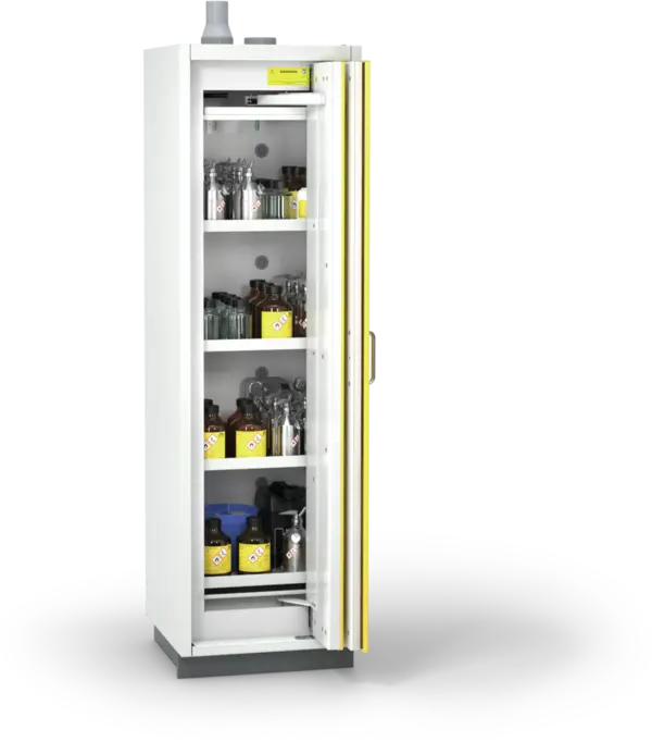 Szafa ognioodporna Topserw SAFE-90 M, 4 półki, drzwi FSC żółte, PREMIUM, 90 min