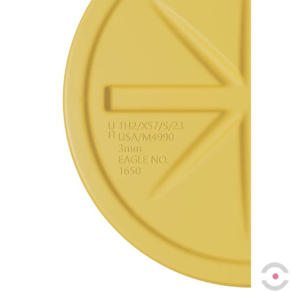 Pojemnik zabezpieczający LabPack, polietylenowy, 113 l, żółty