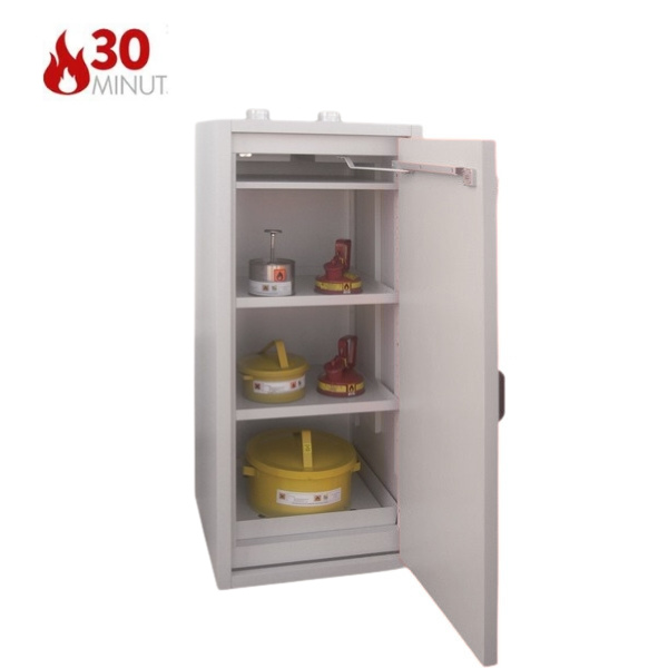 Szafa ognioodporna Topserw SAFE-30 S, 2 półki, blacha stalowa, drzwi szare, SiS, 30 min