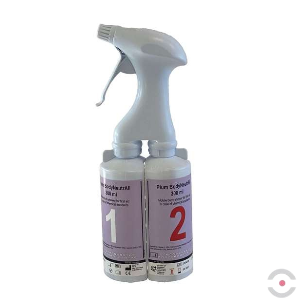 Spray z pompką Plum BodyNeutrAll do dekontaminacji, 600 ml