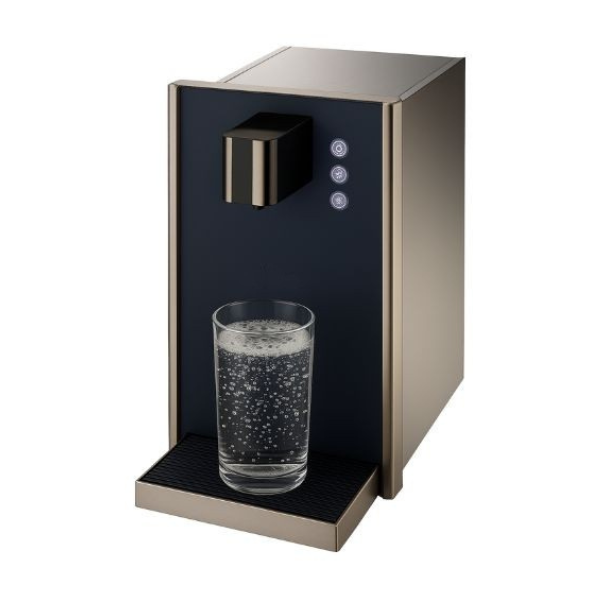 Dystrybutor wody pitnej Zdrojownia BLUGLASS 30 FIZZ, woda gazowana, chłodzona
