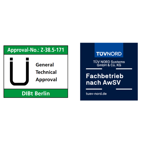 Magazyn chemiczny nieizolowany Topserw, SLH 1,5*1,5, S*G*W 1700*1700*2015 mm, 220 l, galwanizowany, jednomodułowy