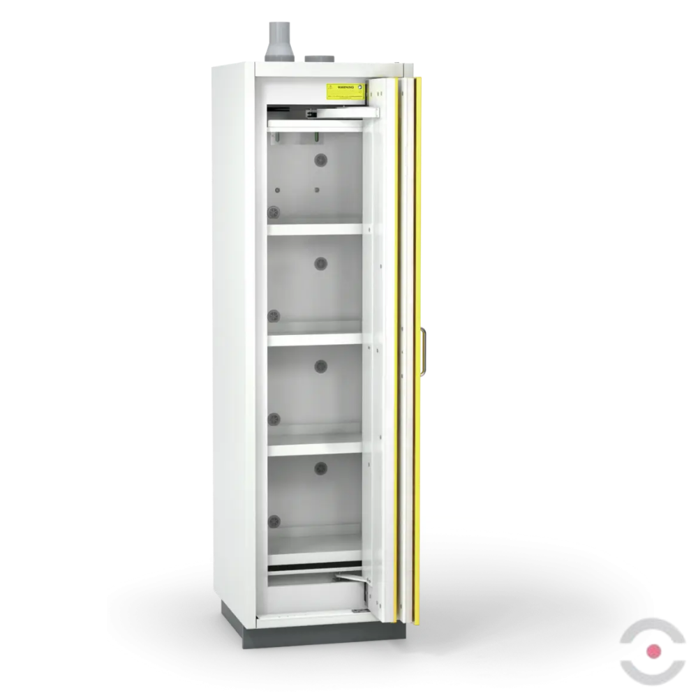 Szafa ognioodporna Topserw SAFE-90 M, 4 półki, drzwi FSC żółte, PREMIUM, 90 min