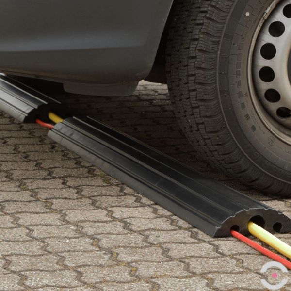 Osłona kabli i przewodów, zamknięta, D*S*W 1200*210*65 mm, czarny