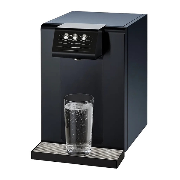 Dystrybutor wody pitnej Zdrojownia BLUSoda Black 30 Fizz, woda gazowana, chłodzona