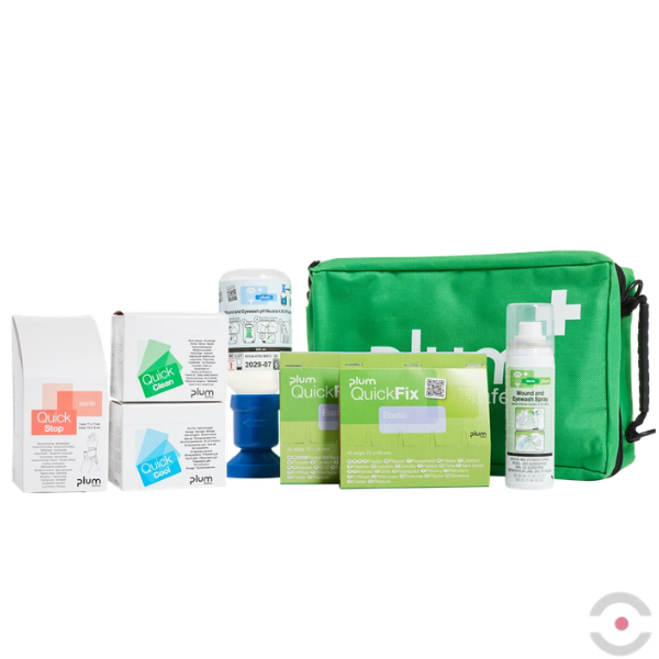 Przenośna apteczka PLUM First Aid Bag Industrial, wersja do przemysłu
