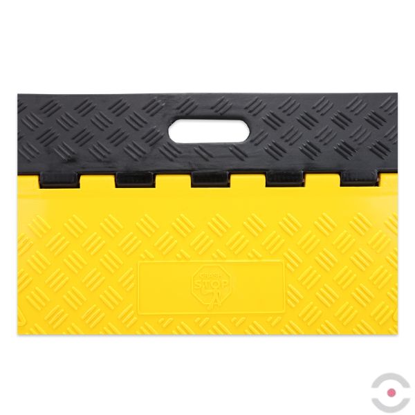 Modułowy próg kablowy z otwieraną pokrywą, 3 kanały kablowe (60x70 mm, 2*70x70 mm)