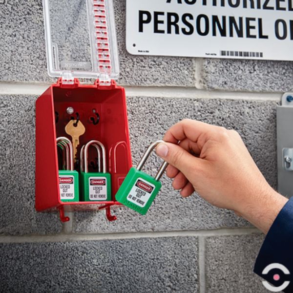 Skrzynka na blokady (6 szt.), ścienna