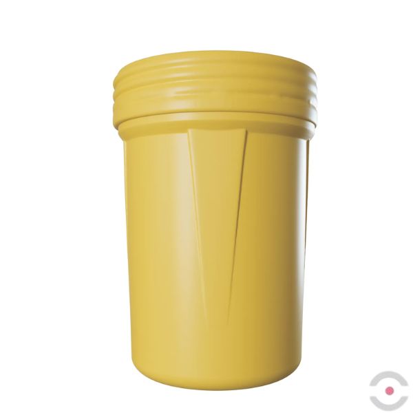 Pojemnik zabezpieczający LabPack, polietylenowy, 113 l, żółty