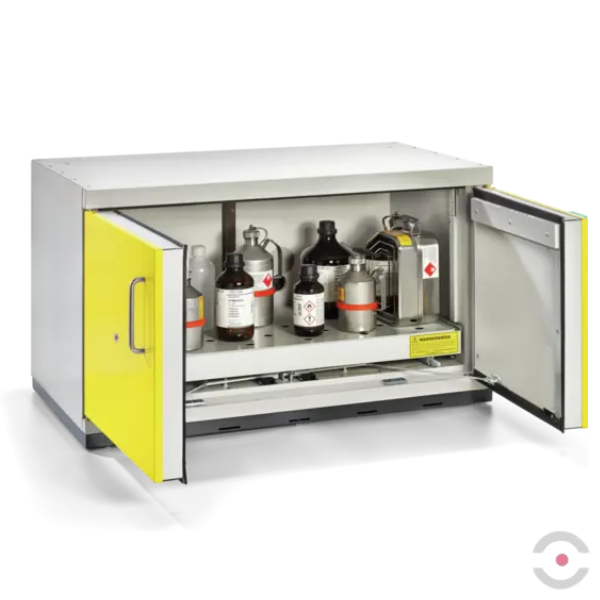 Szafa ognioodporna Topserw UNDER-90 L, 1 taca, drzwi CLA żółte, UTS, 90 min