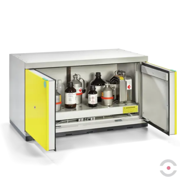 Szafa ognioodporna Topserw UNDER-90 L, 1 taca, drzwi PSH żółte, UTS, 90 min
