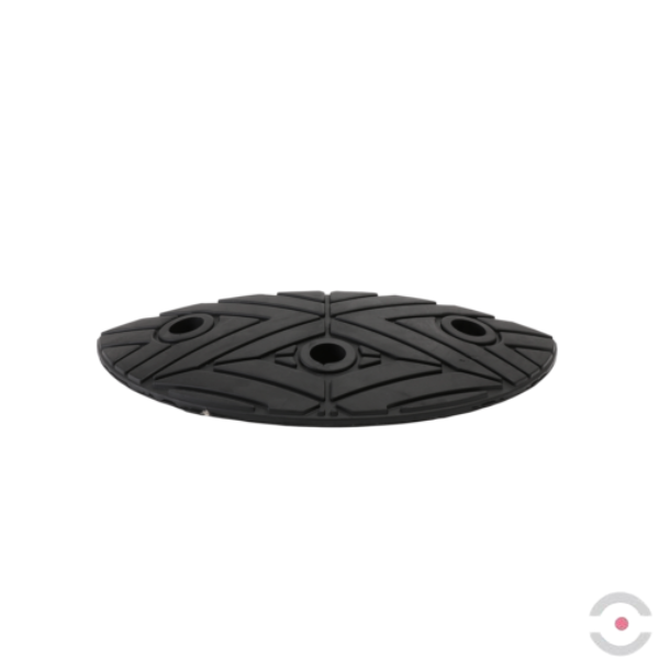 Próg zwalniający 50 mm, element początkowy, czarny