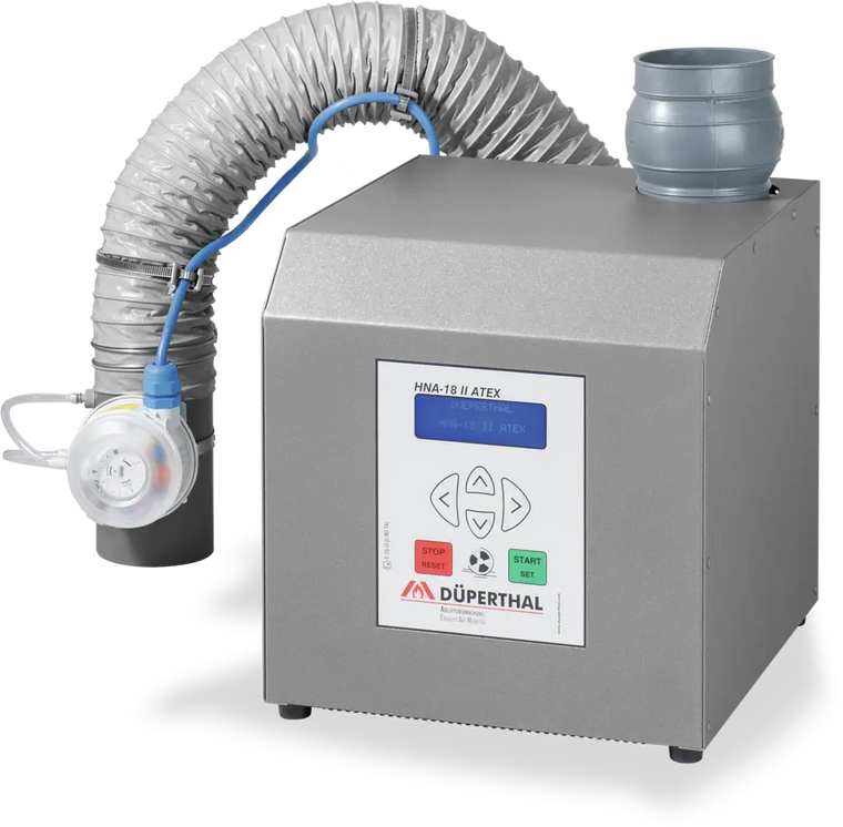 Monitor przepływu powietrza Topserw, wentylator, 230V