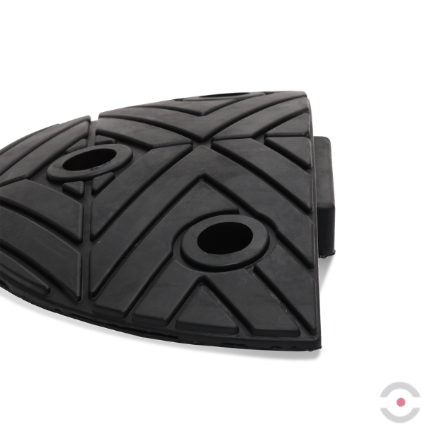 Próg zwalniający 50 mm, element początkowy, czarny