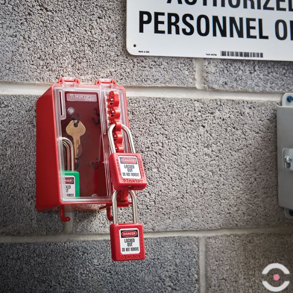 Skrzynka na blokady (6 szt.), ścienna