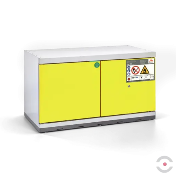 Szafa ognioodporna Topserw UNDER-90 L, 1 taca wysuwana, drzwi PSH/O żółte, UTS, 90 min