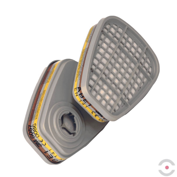 Pochłaniacz gazowy 6057 ABE1, 2 szt