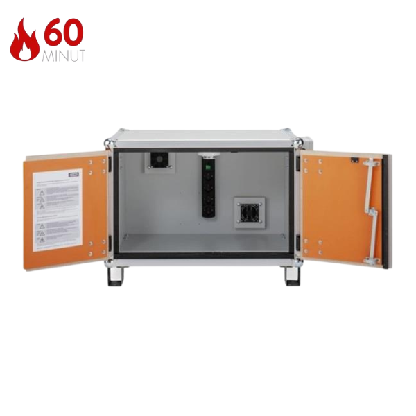 Szafa zabezpieczająca ognioodporna, Battery Premium, 60 min, 4*gniazda do ładowania, nóżki