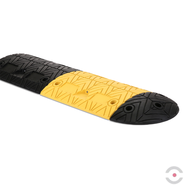 Próg zwalniający 75 mm, element środkowy, żółty