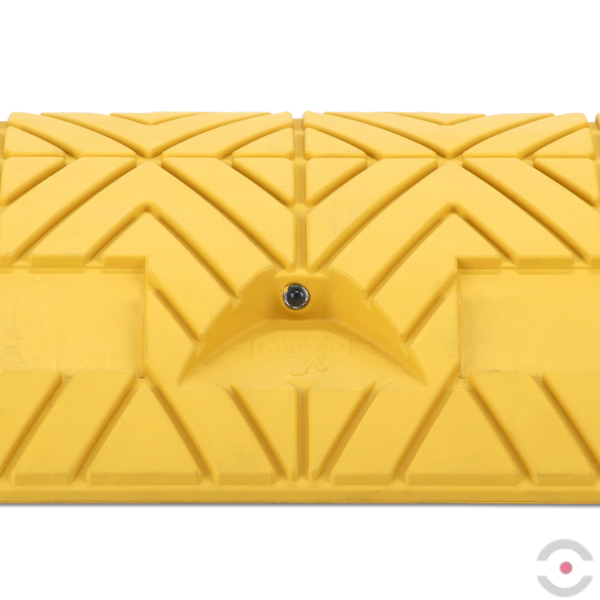 Próg zwalniający 75 mm, element środkowy, żółty