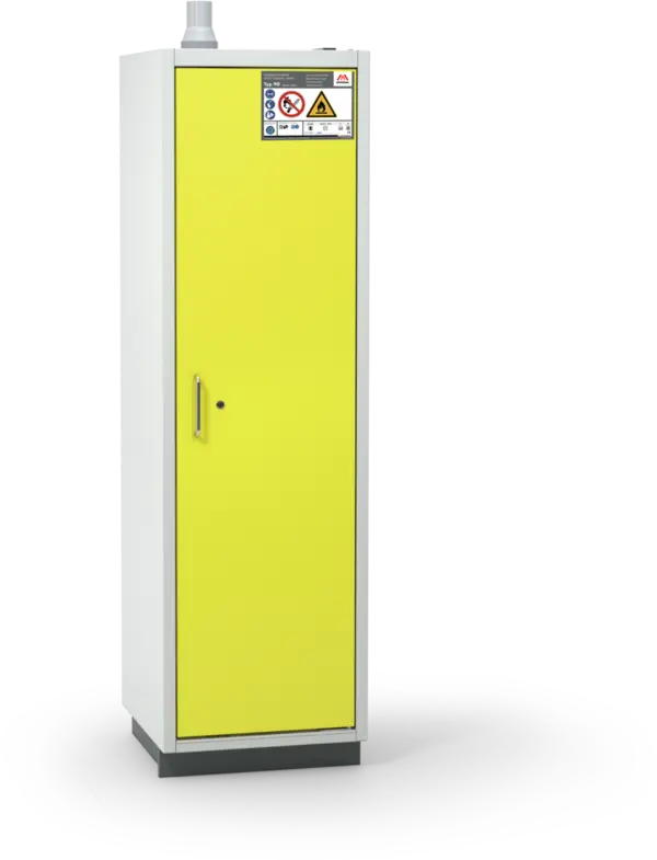 Szafa ognioodporna Topserw PRIME-90 M, 4 półki wysuwane, drzwi CLA żółte, CLASSIC, 90 min