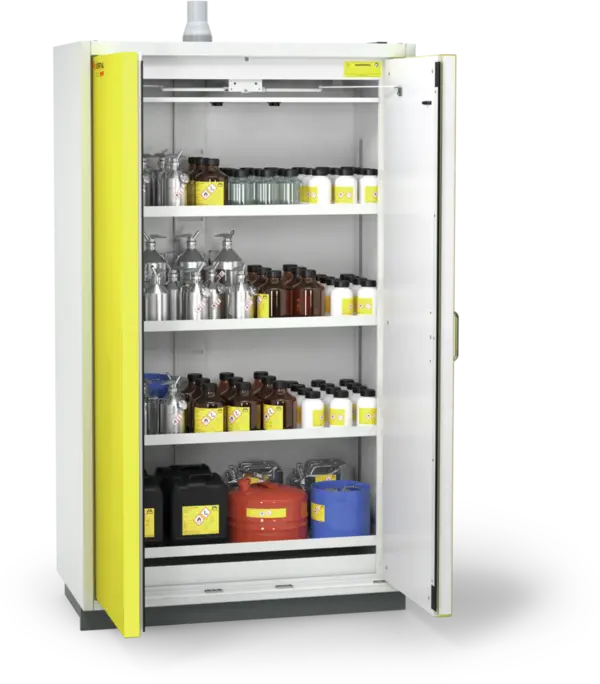 Szafa ognioodporna Topserw SAFE-90 XL, 4 półki, drzwi CLA/O żółte, CLASSIC, 90 min