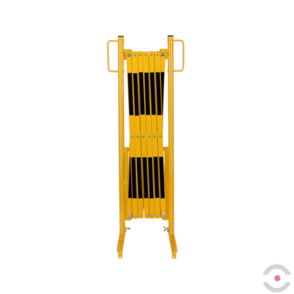 Bariera nożycowa, dł. 3600 mm, żółty/czarny