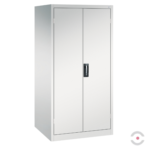 Szafa warsztatowa XXL, zwiększona głębokość, 4 półki, nośność do 700 kg, drzwi dwuskrzydłowe, W*S*G 1950*930*800 mm, szary