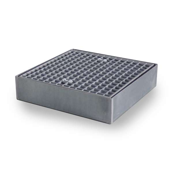 Platforma robocza stalowa Topserw 20 l, S*D*W 500*500*123 mm, wanna wychwytowa, LOW