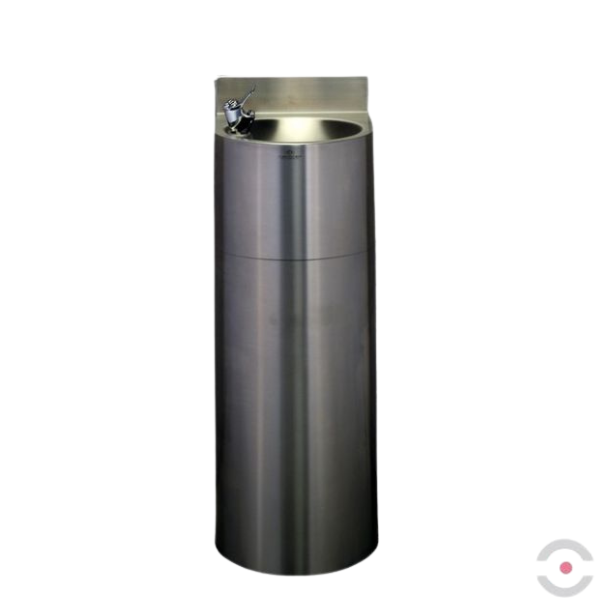 Dystrybutor wody pitnej Zdrojownia 8902, stojący, 1*misa, okrągły, panel ścienny