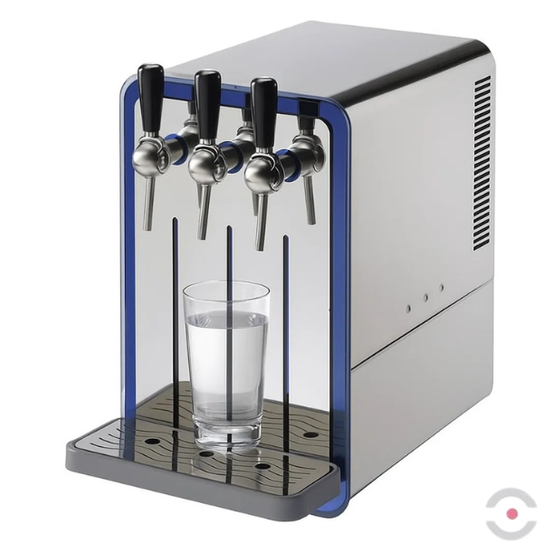 Dystrybutor wody pitnej Zdrojownia ECOCHIC BEER TAP 80, stołowy, woda chłodzona