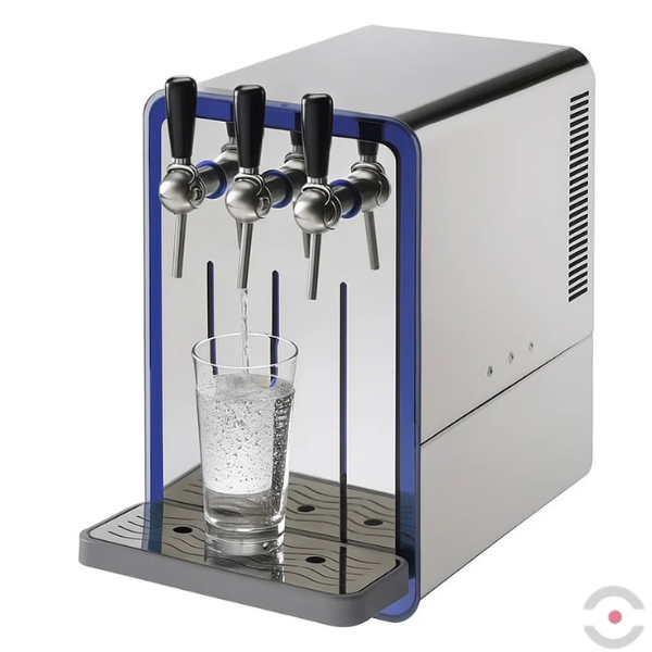 Dystrybutor wody pitnej Zdrojownia ECOCHIC BEER TAP 80 FIZZ, stołowy, woda gazowana, chłodzona
