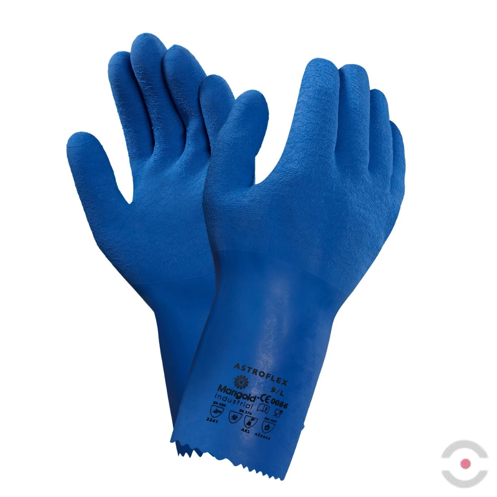 Rękawice przeciwchemiczne AlphaTec 87-029 Astroflex, Ansell, rozmiar 11, kolor niebieski