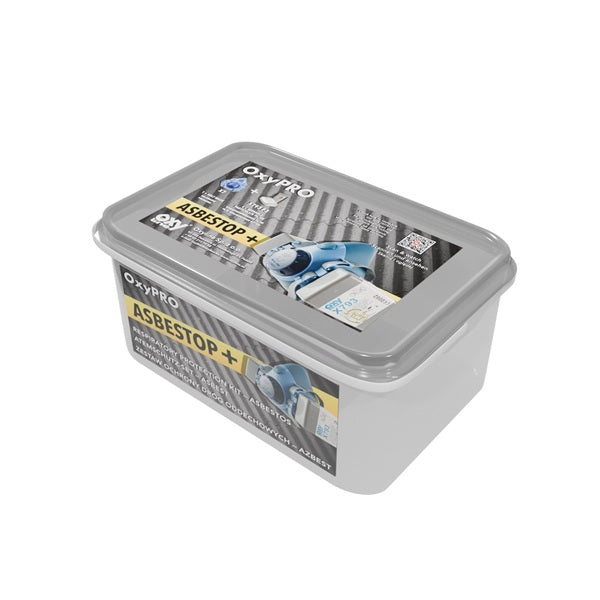Zestaw ochronny OxyPro Asbestop+ (półmaska S+filtry), wiaderko