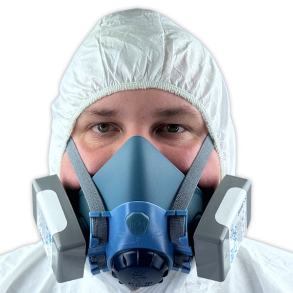 Zestaw ochronny OxyPro Asbestop+ (półmaska S+filtry), wiaderko