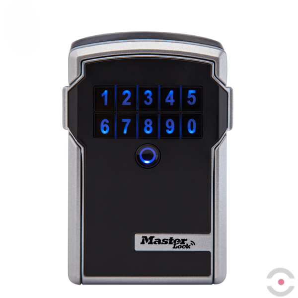Naścienny schowek na kluczyk, otwierany systemem Bluetooth®