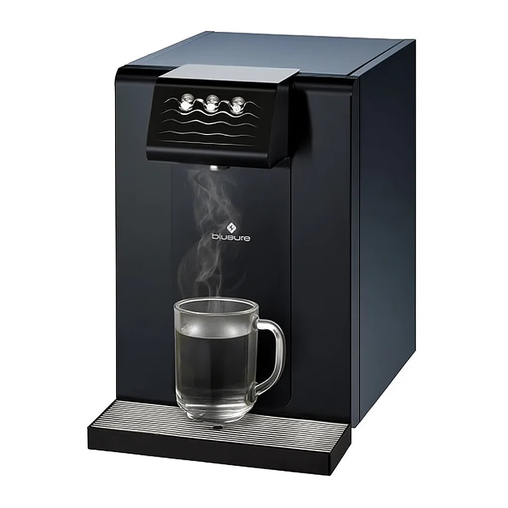 Dystrybutor wody pitnej Zdrojownia BLUSoda Black Hot 30 Fizz, woda gazowana, gorąca, chłodzona