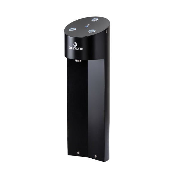 Dystrybutor wody pitnej Zdrojownia  BLUTOWER BLACK 2P FIZZ, barowy, woda gazowana, chłodzona