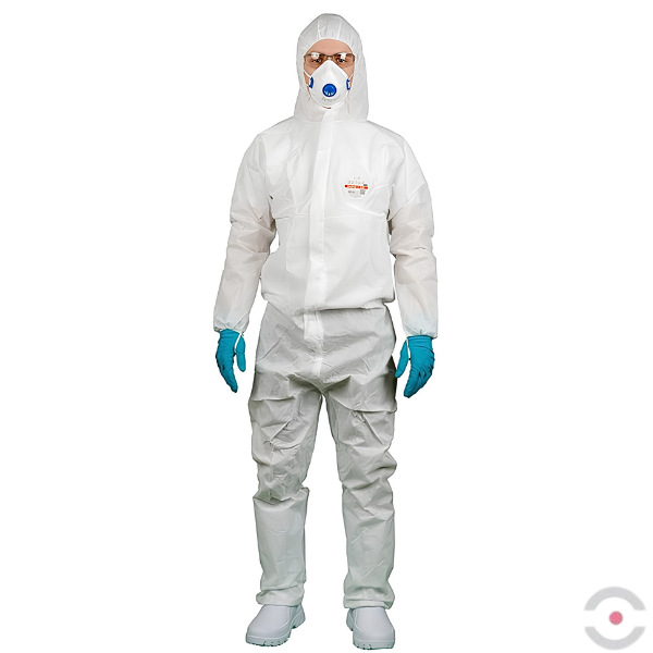 Kombinezon ochronny OxyChem C110, typ 5,6, rozmiar M, biały