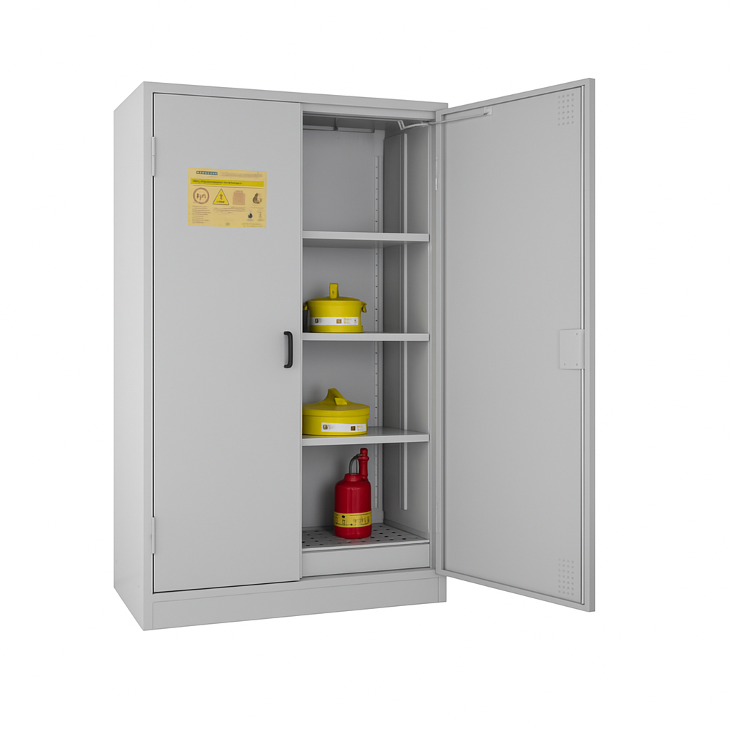 Szafa ognioodporna Topserw SAFE-30 XL, 3 półki, drzwi szare, SiS, 30 min