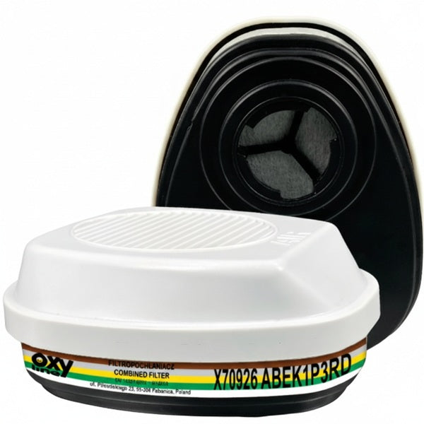 Filtropochłaniacz Oxyline  OXYPRO X70926 ABEK1 P3 R D, bagnet, 1 para