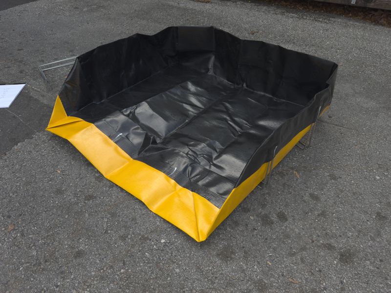Wanna wychwytowa elastyczna Topserw 330 l, beczka 1*200 l, ECONOMY PE