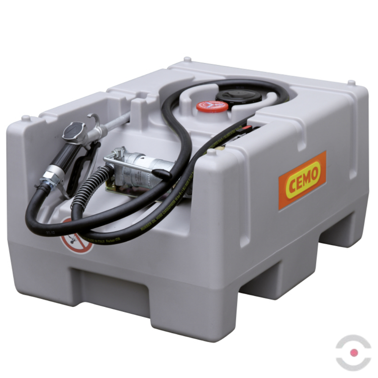 Mobilna stacja paliwa DIESEL, DT-Mobile Easy 125 l, pompa elektryczna SCENTRI SP30 12V, 25l/min, automatyczny pistolet, b/pokrywy