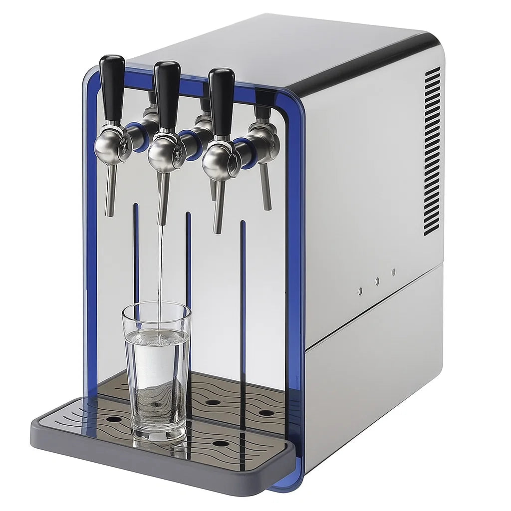 Dystrybutor wody pitnej Zdrojownia ECOCHIC BEER TAP 80 FIZZ, stołowy, woda gazowana, chłodzona