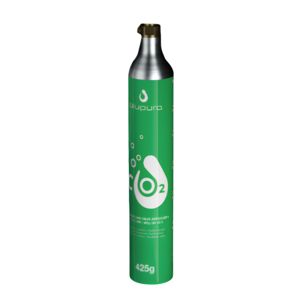 Butla stalowa CO2 do dystrybutorów wody 425g