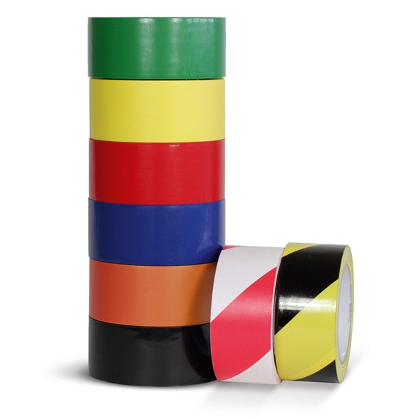 Taśma do znakowania podłóg Floor Marking, standardowa, rolka, biała, S*D 50 mm*33 m