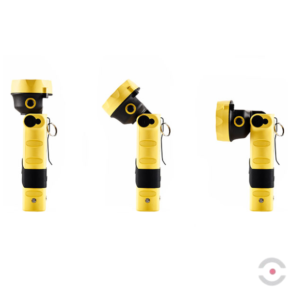Latarka Ex ATEX Topserw ADALIT L-3000P akumulatorowa, ruchoma głowica, 3*LED, Zone ‘0’, ‘20’