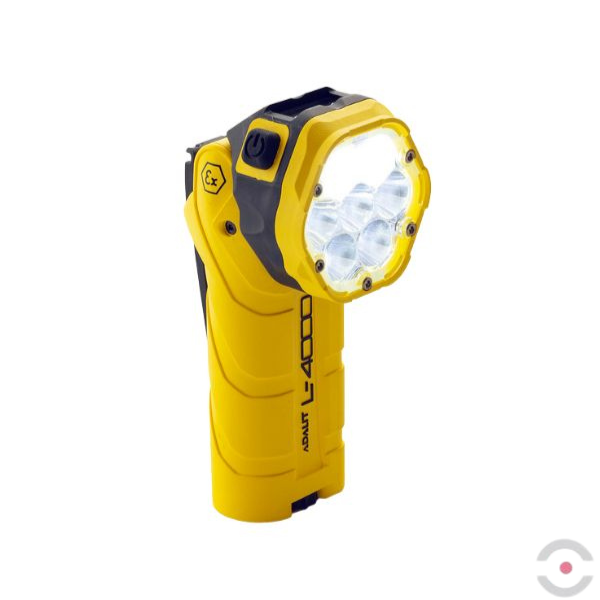 Latarka Ex ATEX Topserw ADALIT L-4000 akumulatorowa, ruchoma głowica, 7*LED, Zone ‘0’, ‘20’